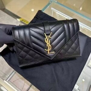 YSL Medium Quilted Leather Bag